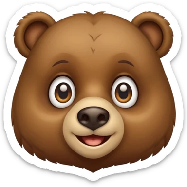 Oso enamorado  sticker