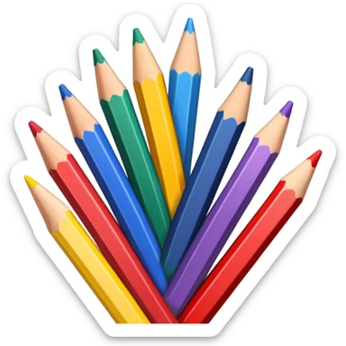 LAPIS DE CORES sticker