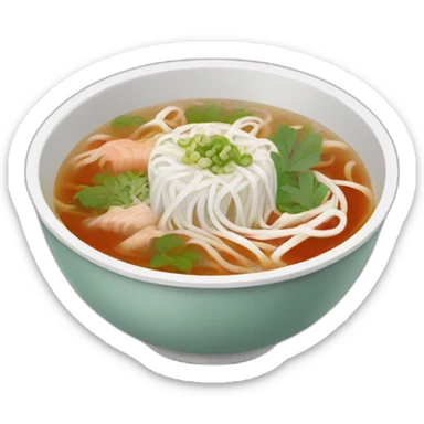 bowl of pho sticker