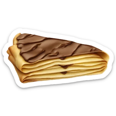 Nutella crêpe sticker