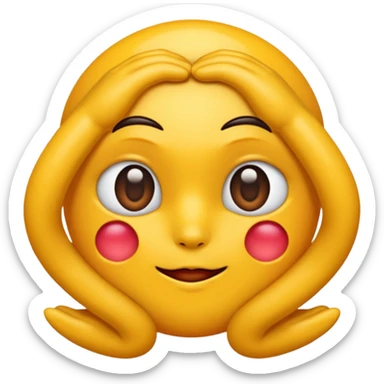 Naked blonde woman riding a penis sticker