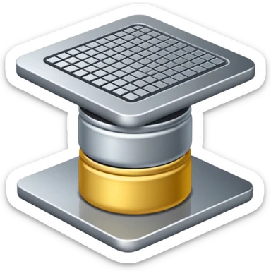 table grid with “SQL” above it sticker