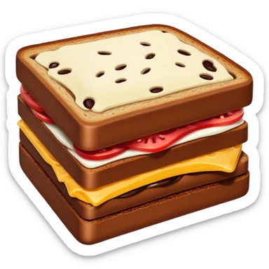 chocolate sandwich sticker