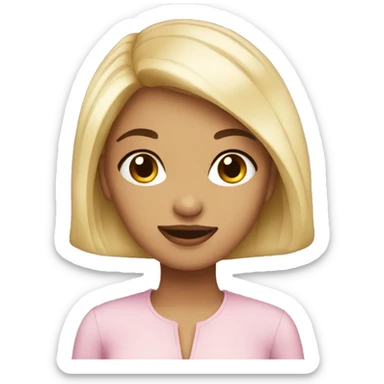 Girl coquette  sticker