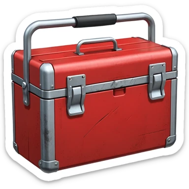 portable toolbox with handle sticker