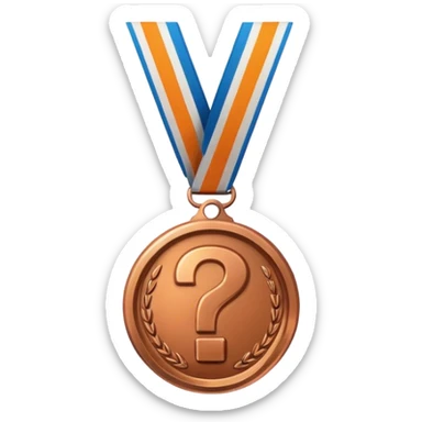 4th place medal sticker