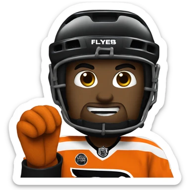 Philadelphia Flyers Gritty sticker