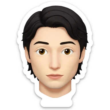Ezra Miller sticker