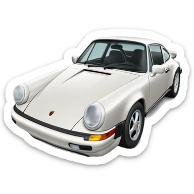 A Porsche 911  sticker