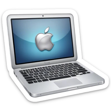 apple laptop sticker