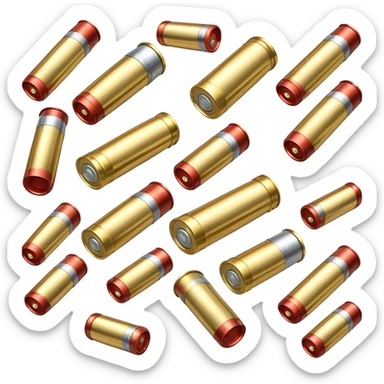 Transparent shotgun ammo  sticker