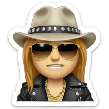 axl-rose sticker