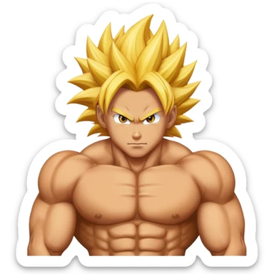 Super Saiyan ￼ sticker