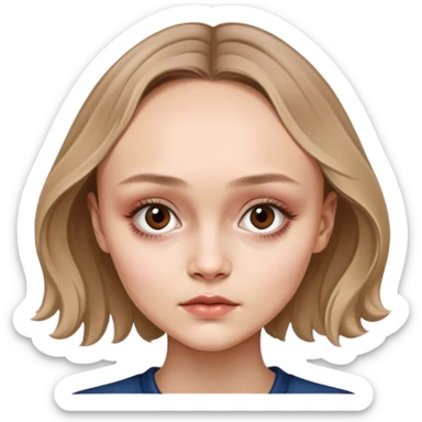 Lily rose depp sticker