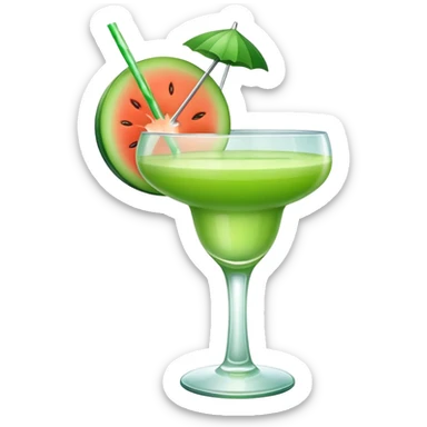 Melon daiquiri sticker