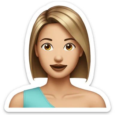 Before plastic surgery sticker