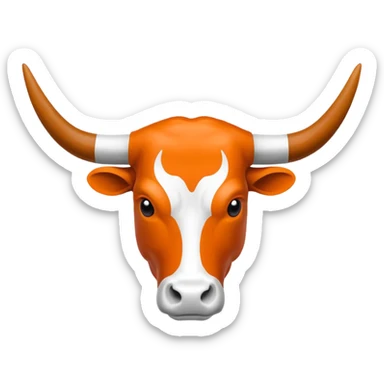 Texas longhorns logo  sticker