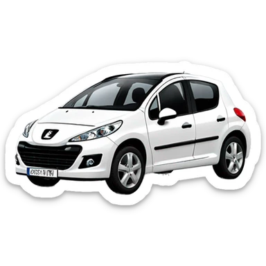 Peugeot 207 sticker