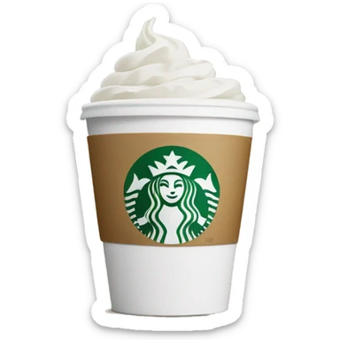 starbucks cup sticker
