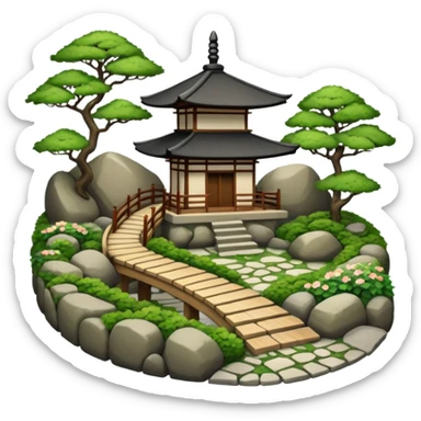 Japanese Garden Hotel sticker