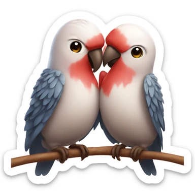 Love birds sticker