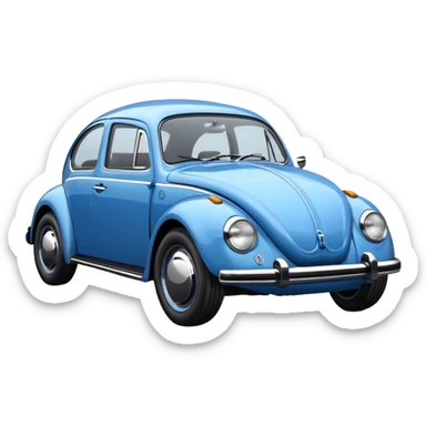 vw beetle sticker