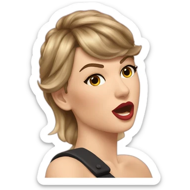 taylor-swift-throating-bbc sticker