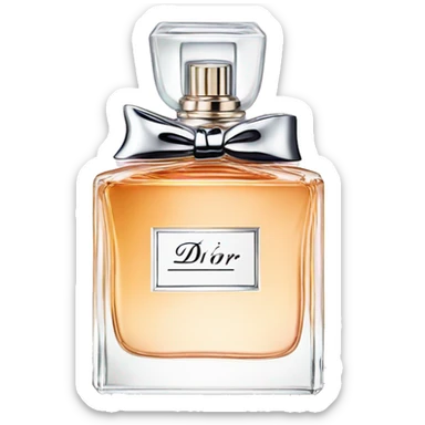 Dior perfume sticker