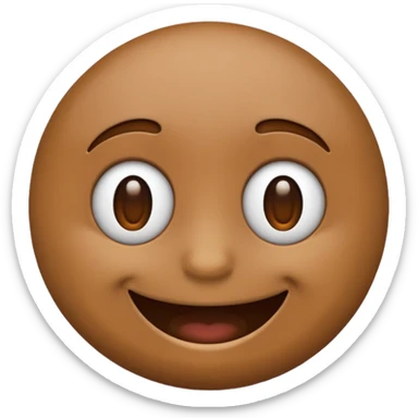 Todos os emojis completos tudo marrom sticker