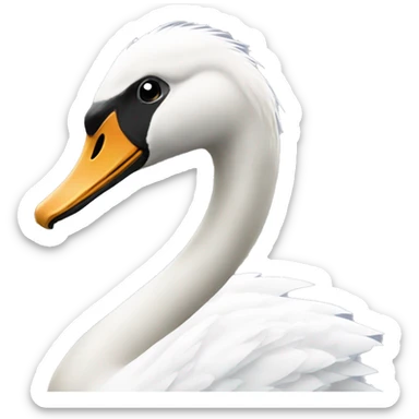 Cisne negro  sticker