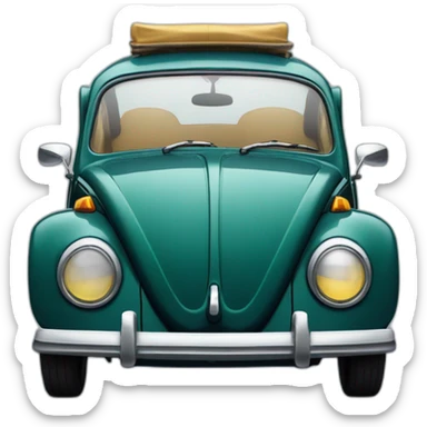 Volkswagen Beetle sticker