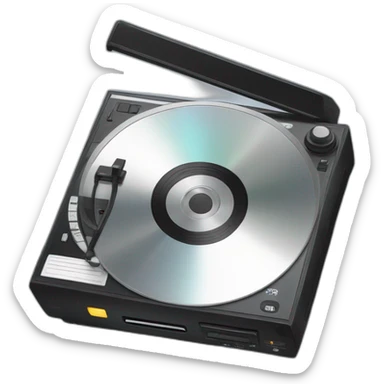cd player sticker