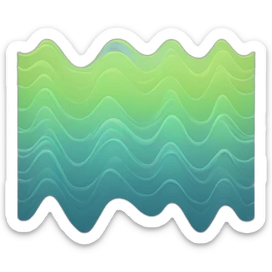 sound wave sticker