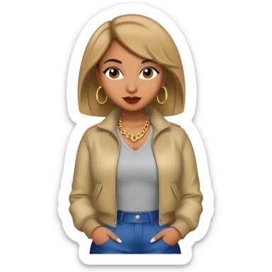 Mya, R&B Female Singer sticker