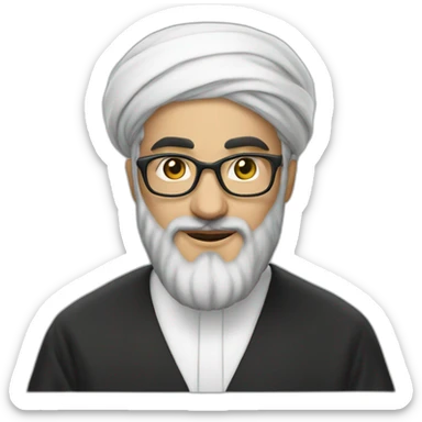 Imam University logi sticker