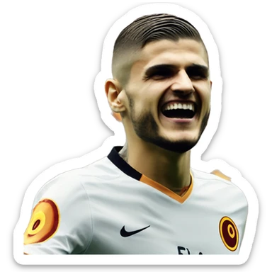 Mauro Icardi Galatasaray ear celebration sticker