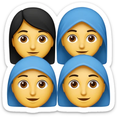 Mavi tık normal dairə gibi olsun dedim sticker