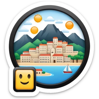 Upcoming events in the area  sticker