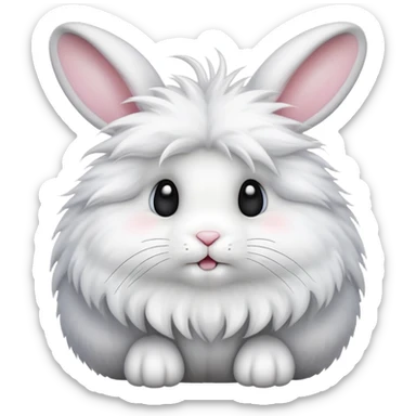 normal rabbit sticker