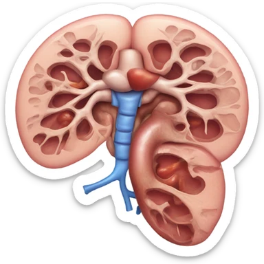 kidney organ; biological sticker