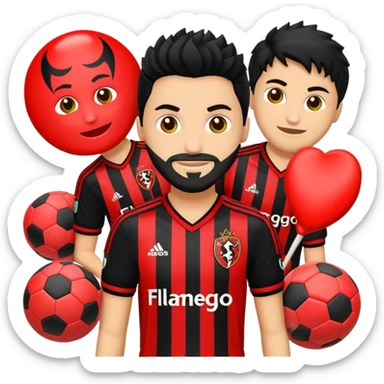 Emogis flamengo fc sticker