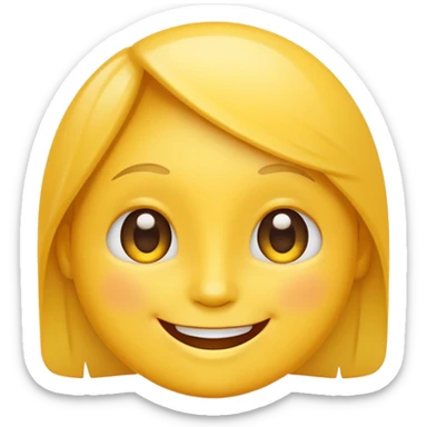 Good morning emoji sticker