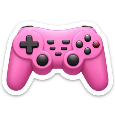 Pink controller sticker