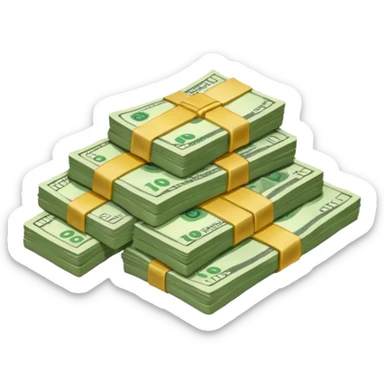 cash sticker