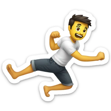 pulling one's leg, joking, kiddingї sticker