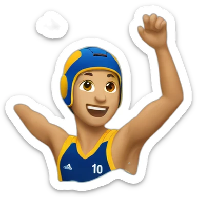 Water polo sticker
