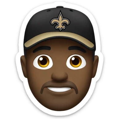  Sad New Orleans saints fan sticker