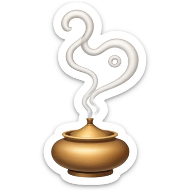Incense pretty spiritual  sticker