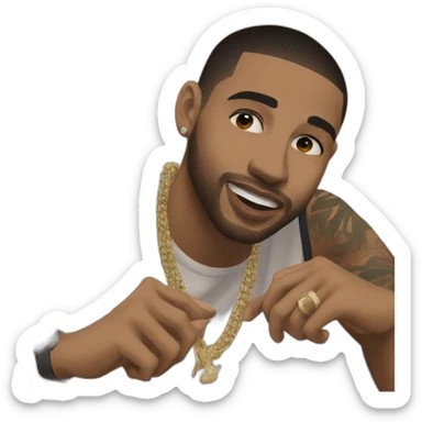 Lacrim french rap sticker