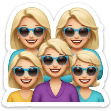 Aunties (5) traveling sticker